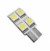 CanBus T10 194 12V DC 0.8W 5050 SMD Cool White LED Bulb Model: CA-CAN-T10-4T-CW (OEM)